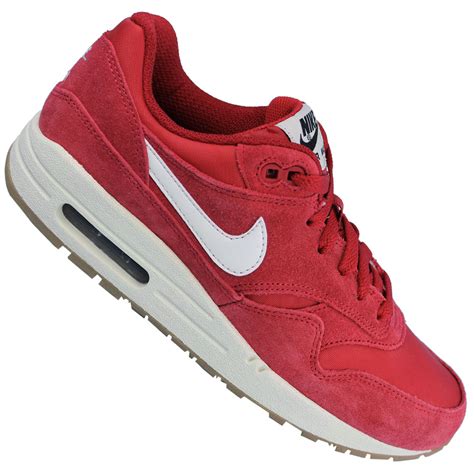 nike air max 1 gs sneakers rood zwart